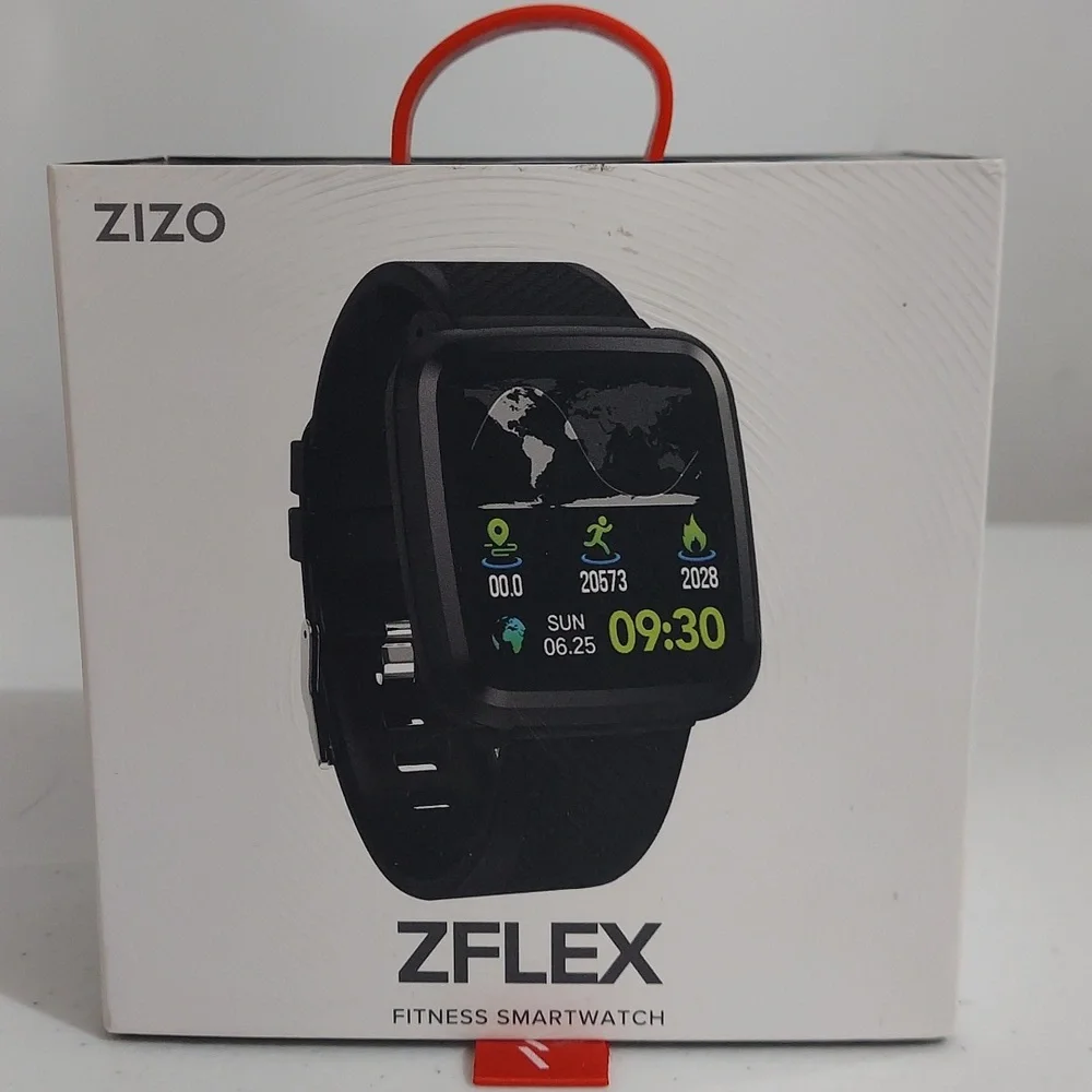 Zflex fitness smartwatch watch (black) new in box